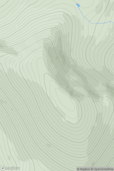 Thumbnail image for Stulabhal (Stulaval) [Harris and Nearby Islands] showing contour plot for surrounding peak